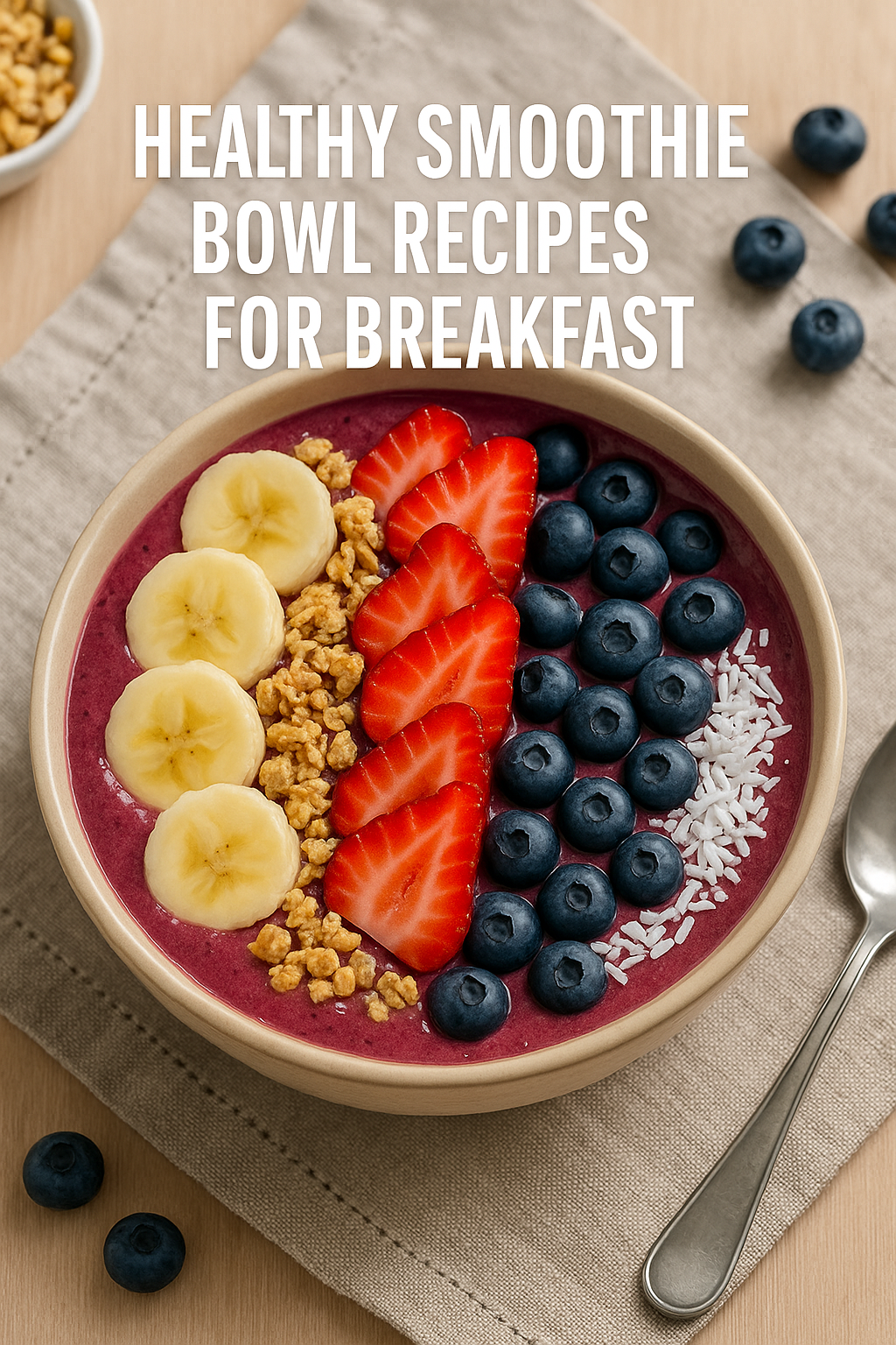 Healthy Smoothie Bowl Recipes for Breakfast