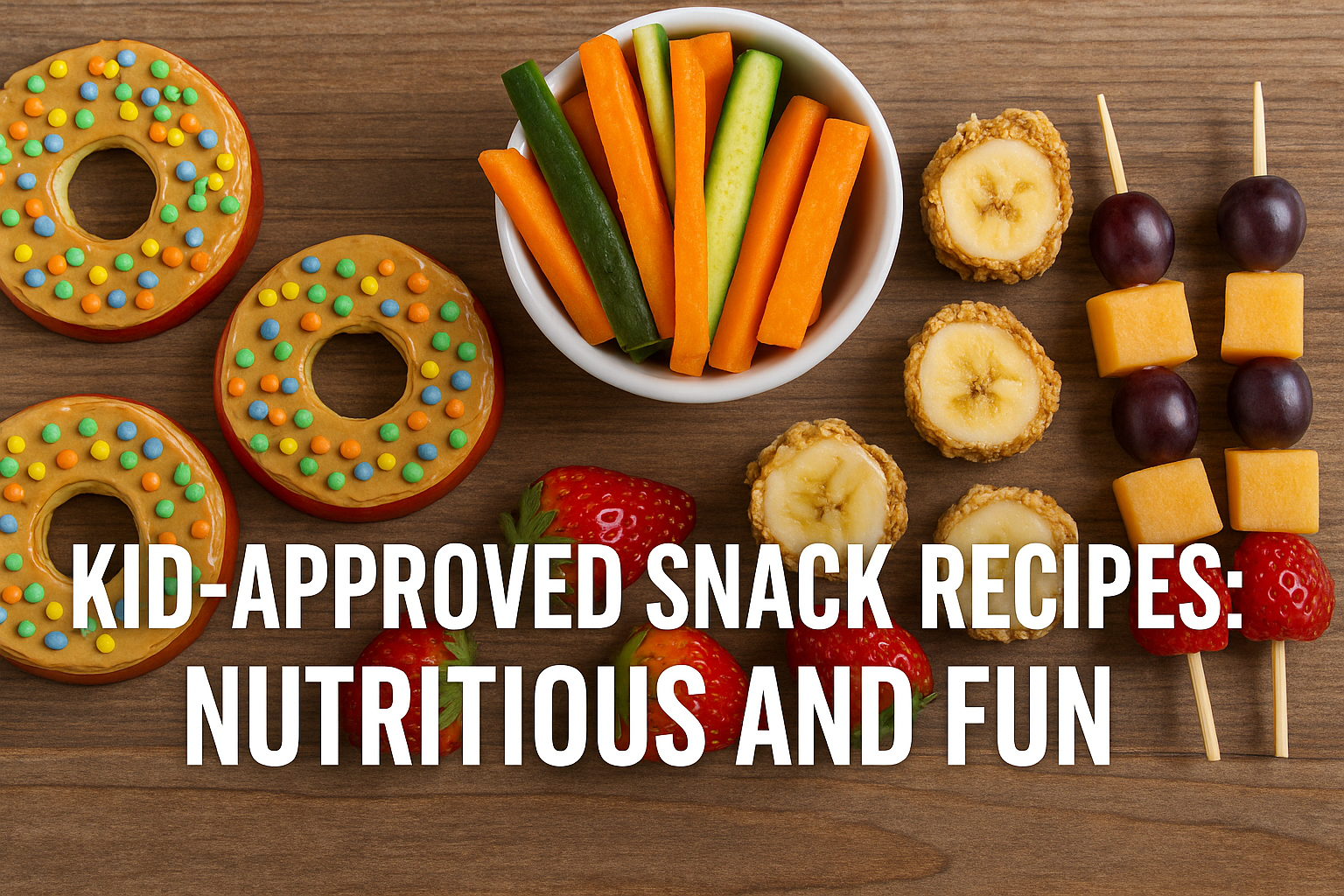 Kid-Approved Snack Recipes: Nutritious and Fun