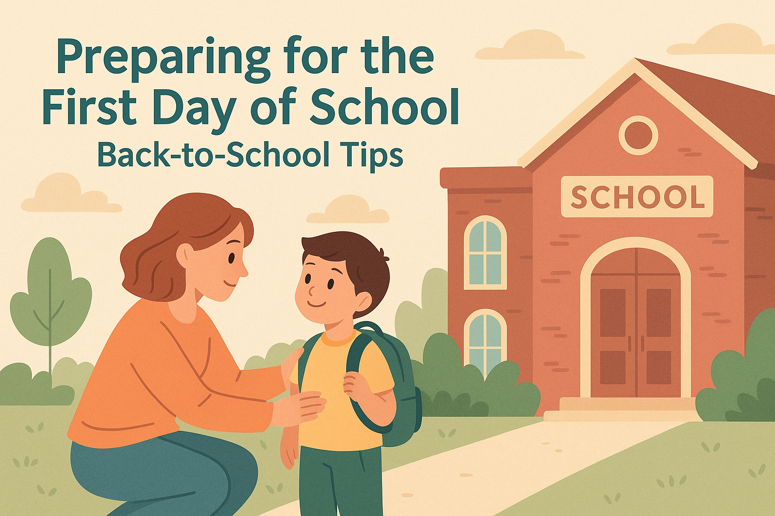 Preparing for the First Day of School Back-to-School Tips