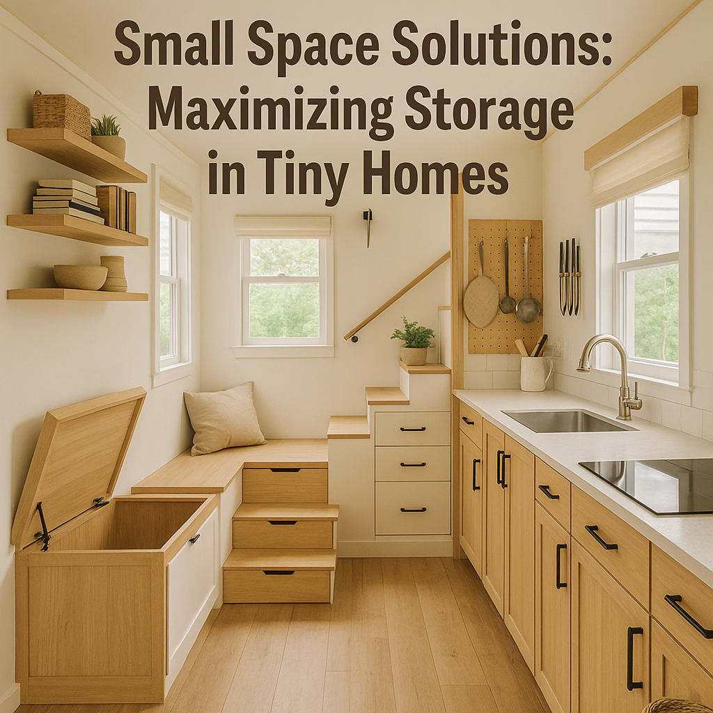 Small Space Solutions: Maximizing Storage in Tiny Homes