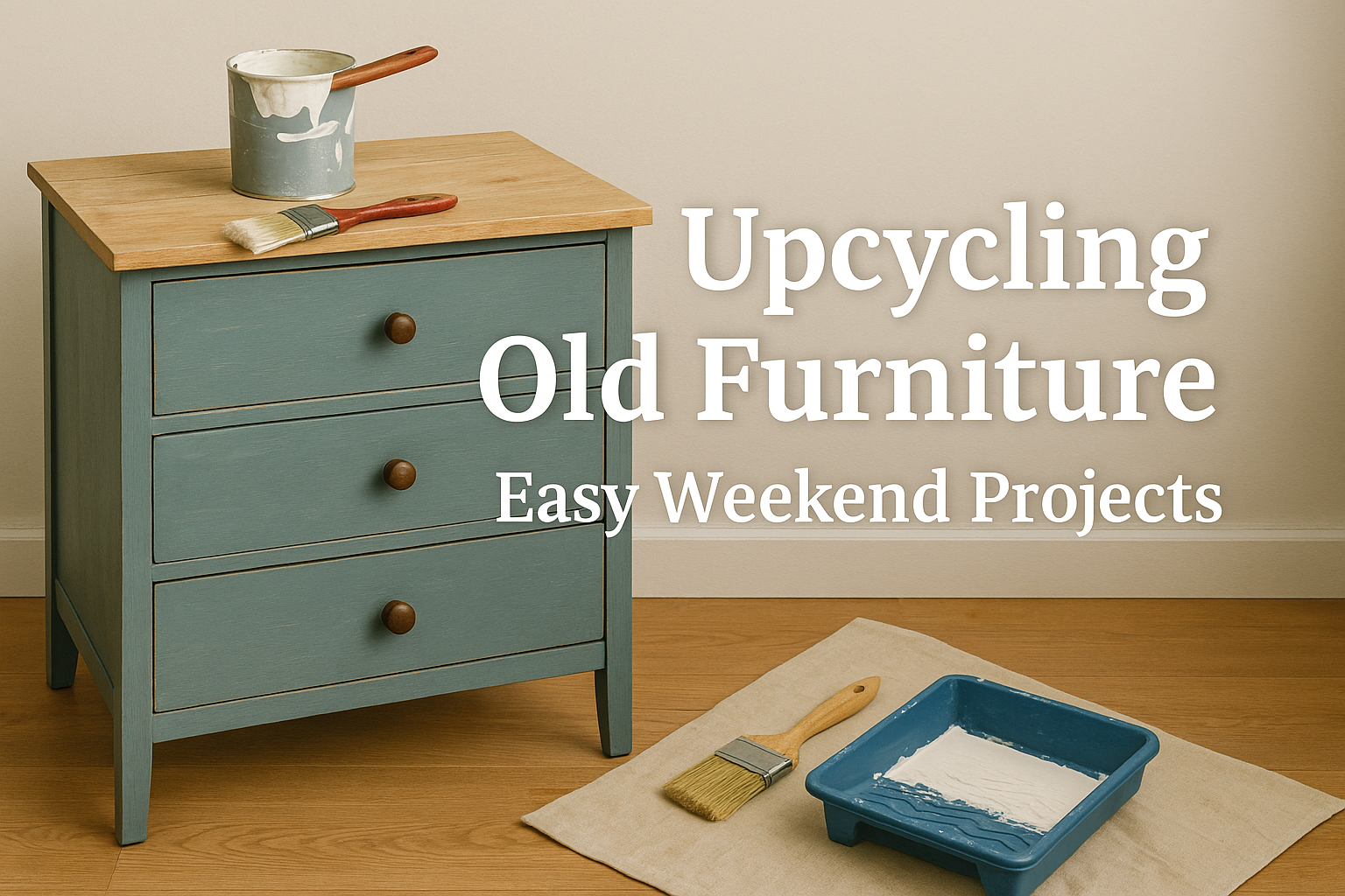 Upcycling Old Furniture: Easy Weekend Projects